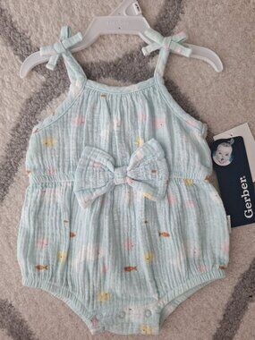 NEW Baby Romper Gerber 0-3 mos
